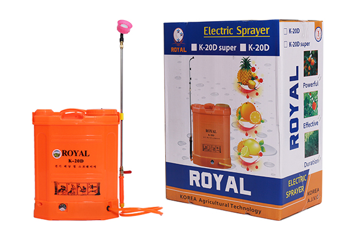 Bình xịt điện nông nghiệp Royal K-20D chất lượng