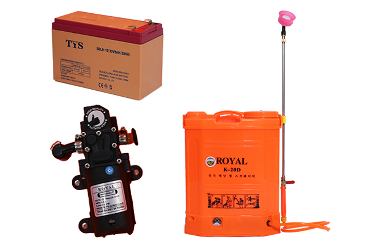 Bình xịt điện nông nghiệp Royal K-20D uy tín